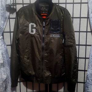 Dark green Golden Bird original collection XXL jacket